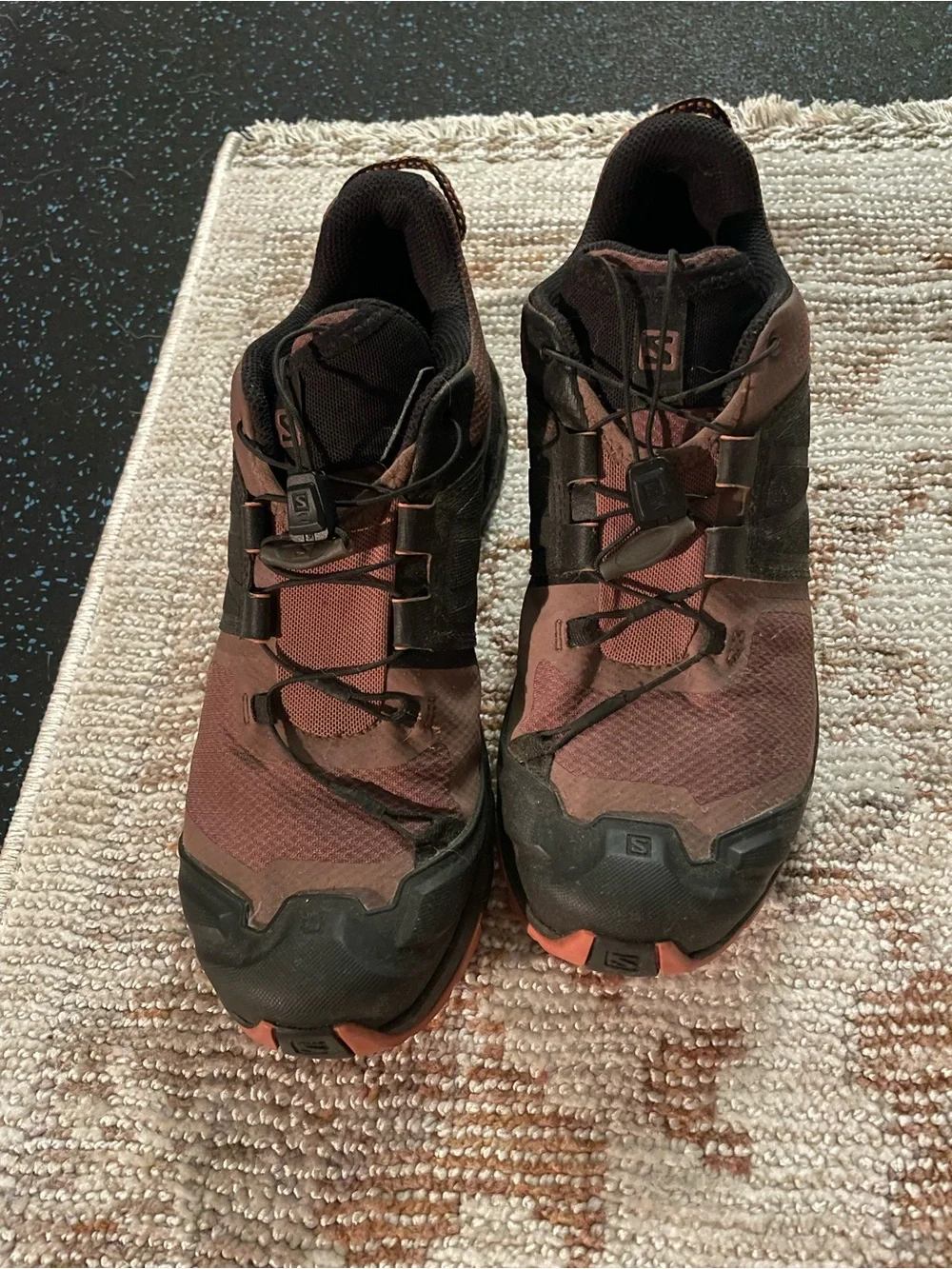 Salomon Men’s Black and Brown Trail Sneakers